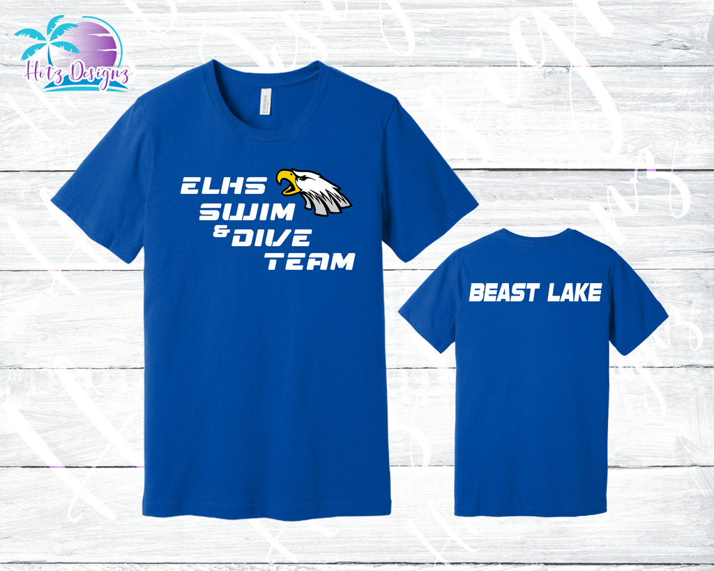 ELHS 2023 Swim & Dive Team Athlete Shirt