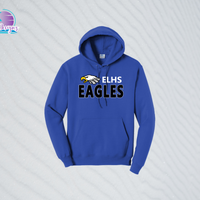 ELHS 24 Eagles Hoodie (2 color options)