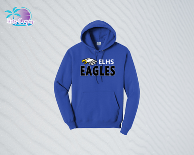 ELHS 24 Eagles Hoodie (2 color options)