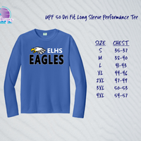 ELHS 24 Eagles UPF LS Tee