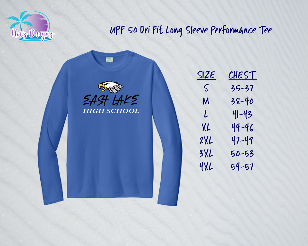 ELHS 24 East Lake UPF LS Tee