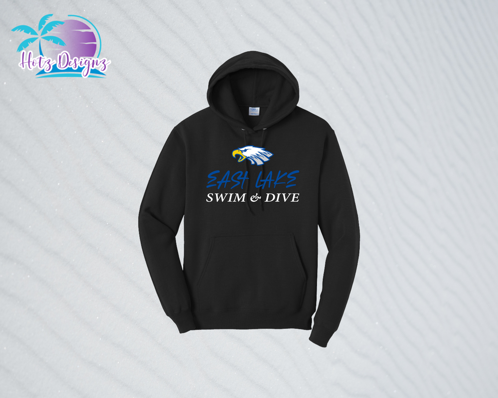 ELHS 24 East Lake Swim & Dive Hoodie (2 color options)