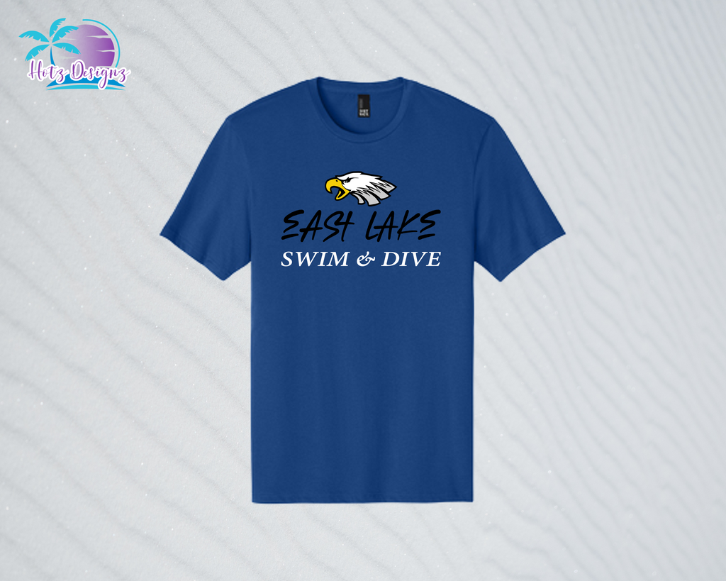 ELHS 24 East Lake Swim & Dive Unisex & Ladies Tees (2 color options)