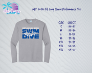 ELHS 25 Eagles Swim & Dive UPF LS Tee (2 color options)