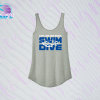 ELHS 25 Swim Dive Ladies Tank