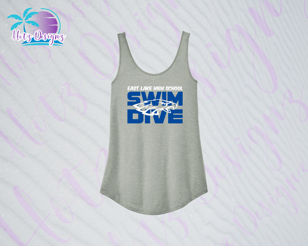 ELHS 25 Swim Dive Ladies Tank