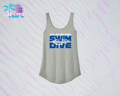 ELHS 25 Swim Dive Ladies Tank