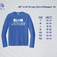 ELHS 26 Lacrosse UPF LS Tee