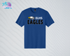 ELHS 24 Eagles Unisex & Ladies Tees (2 color options)