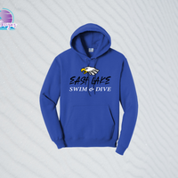 ELHS 24 East Lake Swim & Dive Hoodie (2 color options)