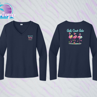 Gulf Coast Gals Pickleball Performance L/S Tee (6 Color Choices)