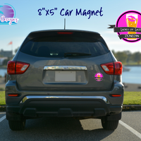 Ladies of Lager Car Magnet