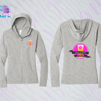 Ladies of Lager Light Weight Full Zip Hoodie (2 color options)