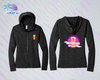 Ladies of Lager Light Weight Full Zip Hoodie (2 color options)