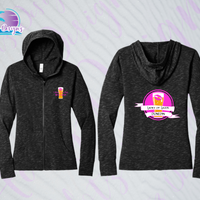 Ladies of Lager Light Weight Full Zip Hoodie (2 color options)