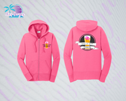 Ladies of Lager Full Zip Hoodie (4 color options)