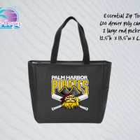 PHP Canvas Zip Tote