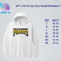 PHP UPF LS Dri Fit Hooded Tee (2 color options)