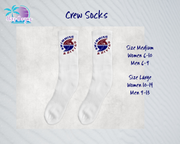 PHU Swim & Dive 24  Logo Crew Socks (3 color options)