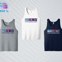 PHU Swim & Dive 24 Hurricanes Unisex Tank Top (3 color options)