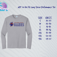 PHU Swim & Dive 24 Canes UPF LS Tee (3 color options)