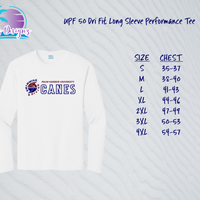 PHU Swim & Dive 24 Canes UPF LS Tee (3 color options)