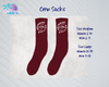 PHU Swim & Dive 24  Logo Crew Socks (3 color options)