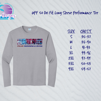 PHU Swim & Dive 24 Hurricanes UPF LS Tee (3 color options) (Copy)