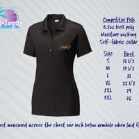 PYP Piranhas Ladies DriFit Polo (4 color options)