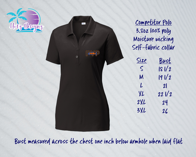 PYP Piranhas Ladies DriFit Polo (4 color options)