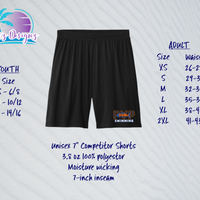 PYP Piranhas Unisex Shorts