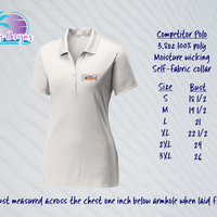 PYP Piranhas Ladies DriFit Polo (4 color options)