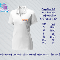 PYP Piranhas Ladies DriFit Polo (4 color options)