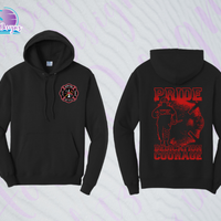 SFR Pride Courage Dedication Hoodie (4 color options)