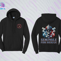 SFR Smoke Skull Hoodie (4 color options)