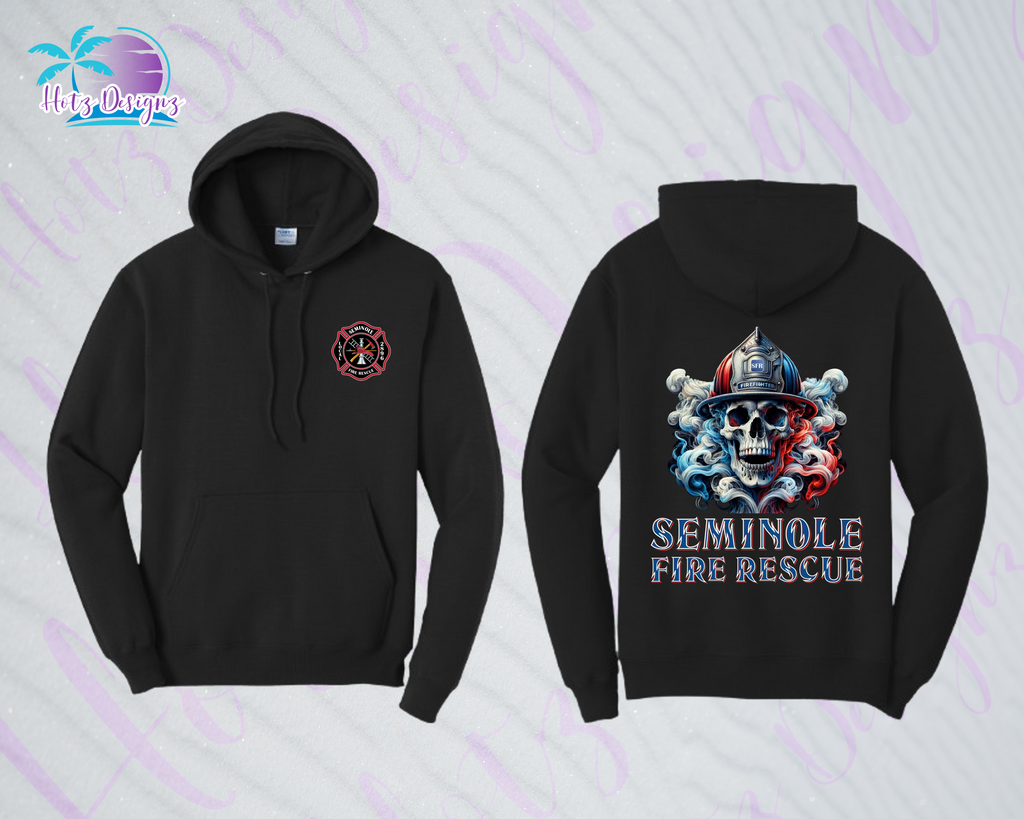 SFR Smoke Skull Hoodie (4 color options)