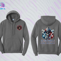 SFR Smoke Skull Hoodie (4 color options)