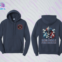 SFR Smoke Skull Hoodie (4 color options)