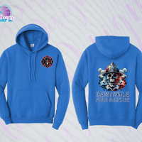 SFR Smoke Skull Hoodie (4 color options)