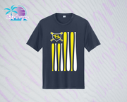 SHLL BSBL Flag YOUTH Dri Fit Tee  (Navy, Royal, Orange, Cardinal, Purple)