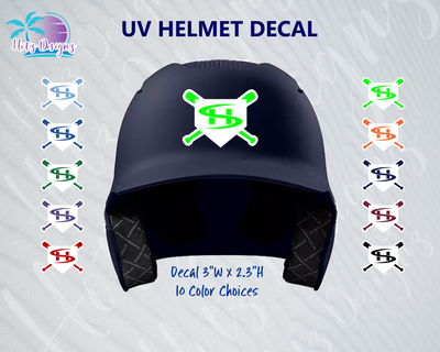 SHLL BSBL Helmet Decal