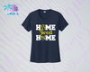 SHLL BB Home Ladies Dri Fit Tee  (Navy, Royal, Orange, Cardinal, Purple)