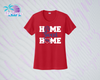 SHLL BB Home Ladies Dri Fit Tee (Red, Black, Columbia, Green)