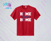 SHLL BSBL Home YOUTH Dri Fit Tee (Red, Black, Columbia, Green)