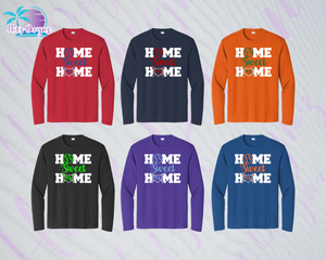 SHLL BSBL Home Unisex Dri Fit Long Sleeve Tee (6 color options)