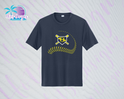 SHLL BSBL Laces YOUTH Dri Fit Tee  (Navy, Royal, Orange, Cardinal, Purple)