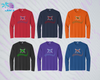 SHLL BSBL Laces Unisex Dri Fit Long Sleeve Tee (6 color options)