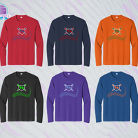 SHLL BSBL Laces Unisex Dri Fit Long Sleeve Tee (6 color options)