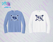 SHLL BSBL UPF 50 Unisex Dri Fit Long Sleeve Tee