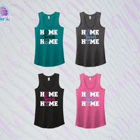 SHLL SFTBL Home Ladies Tri-Blend Racerback Tank (6 Color Options)